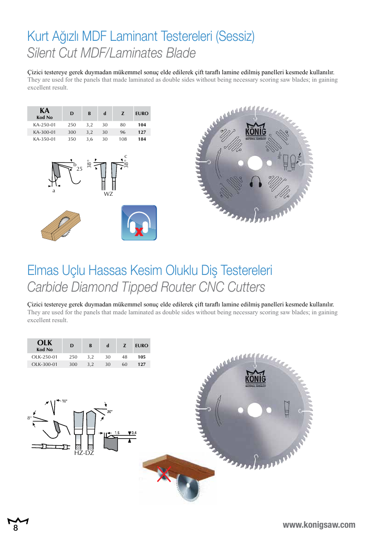 JİLET BIÇAKLARI - KA-250-01